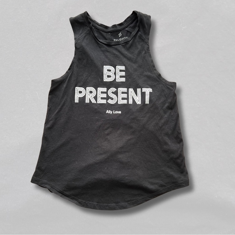 Peloton Black 'Be Present' Women's Tank Top